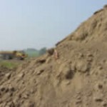 ontgraving zand
